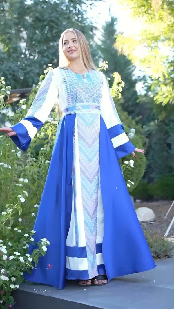 silk kaftan