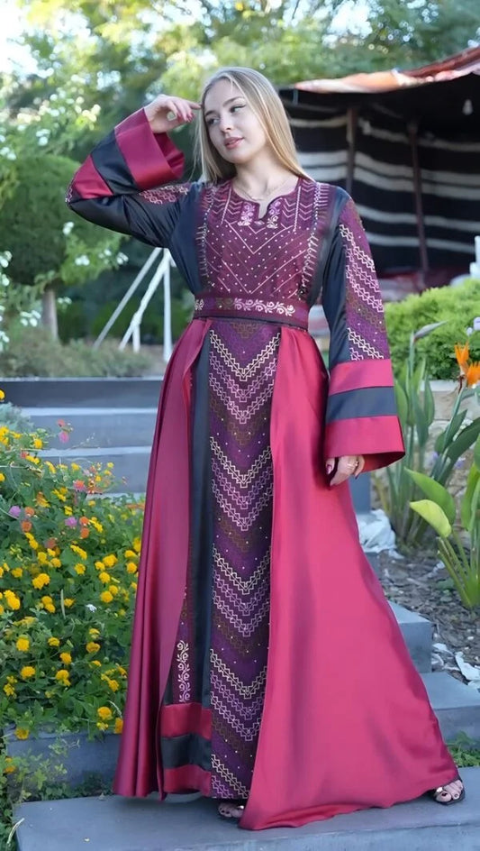 silk kaftan