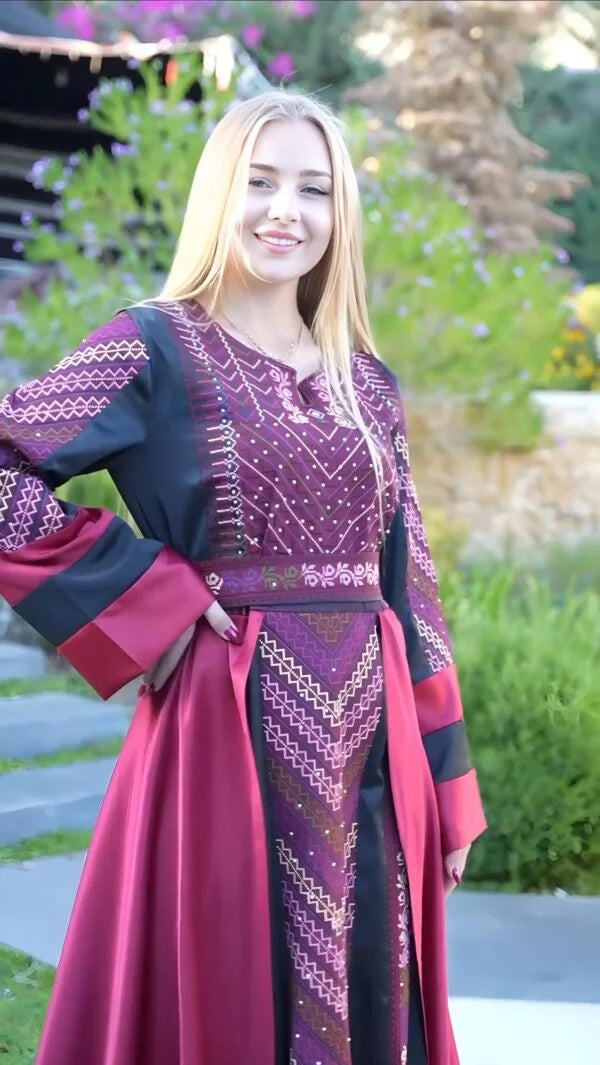silk kaftan