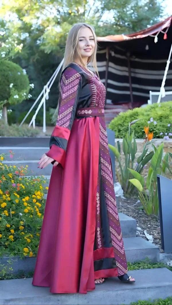 silk kaftan