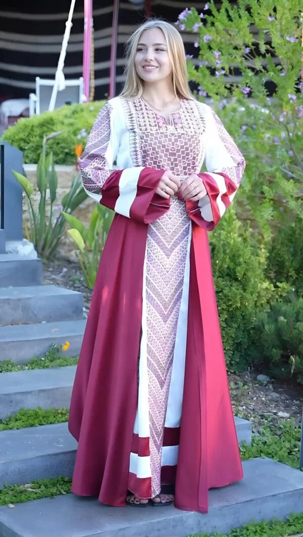 silk kaftan