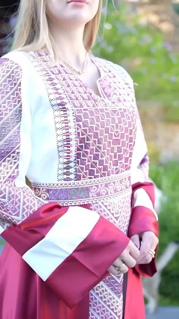 silk kaftan