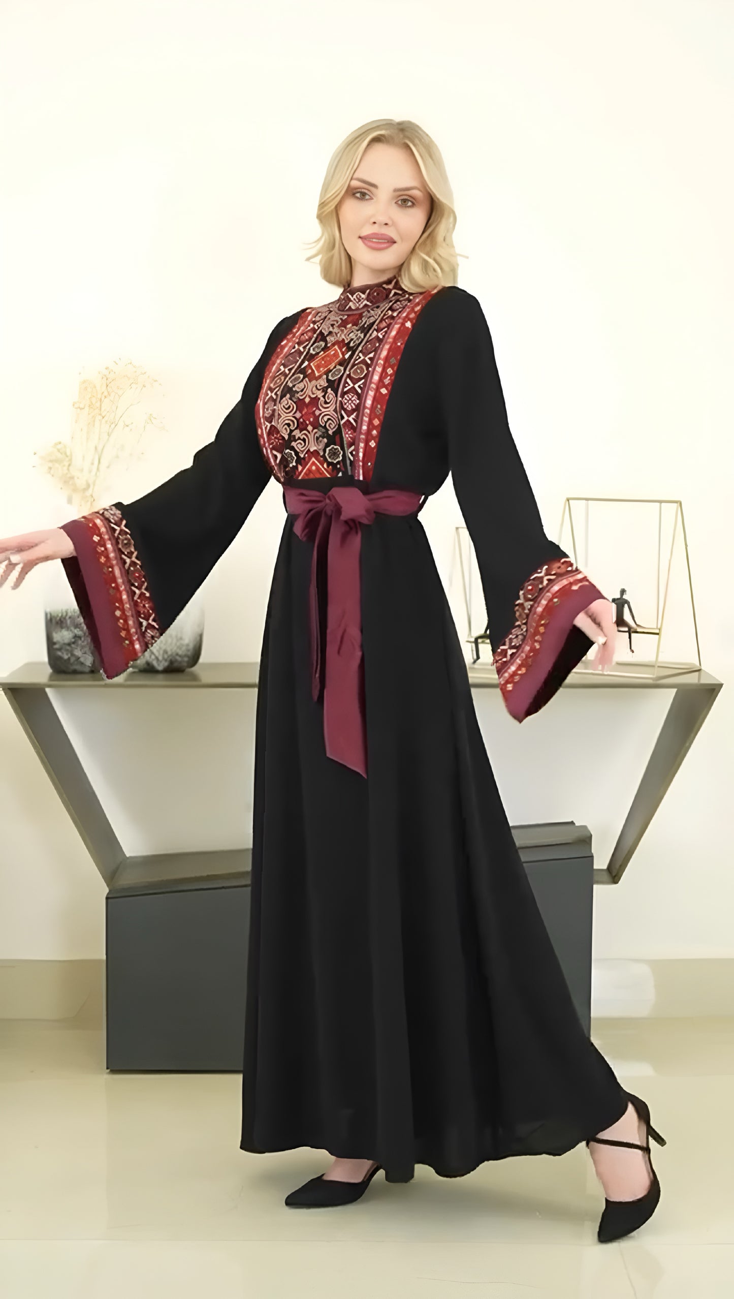 Royal Ember Abaya