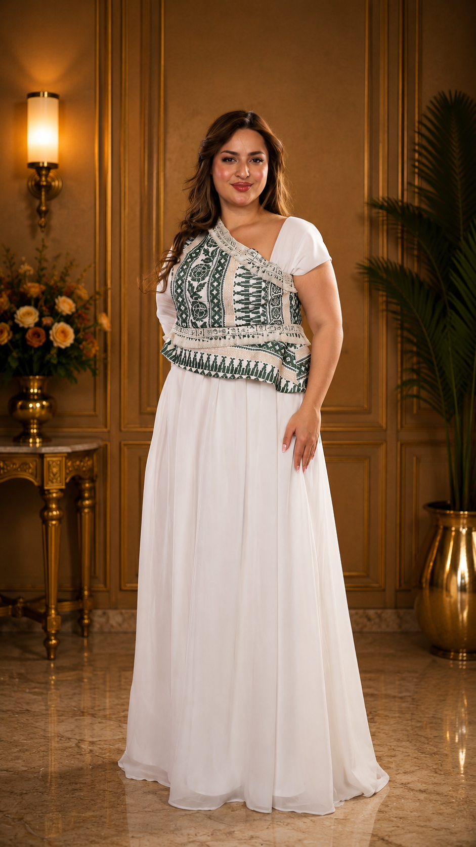 Emerald Heritage kaftan