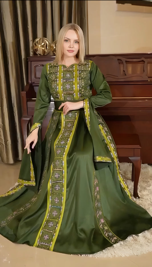 Royal Emerald Kaftan