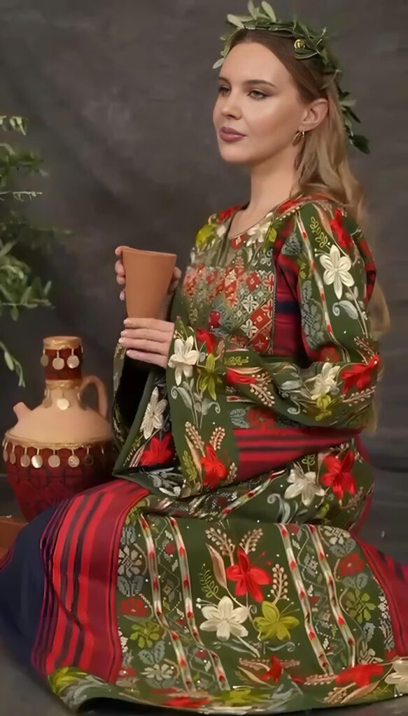 ثوب شقائق النعمان المجدلاوي