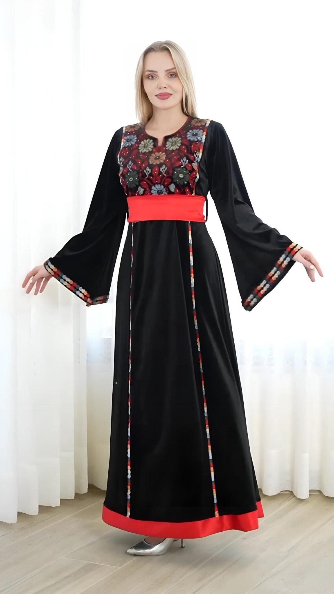 ثوب مناجل السيتان المخملي